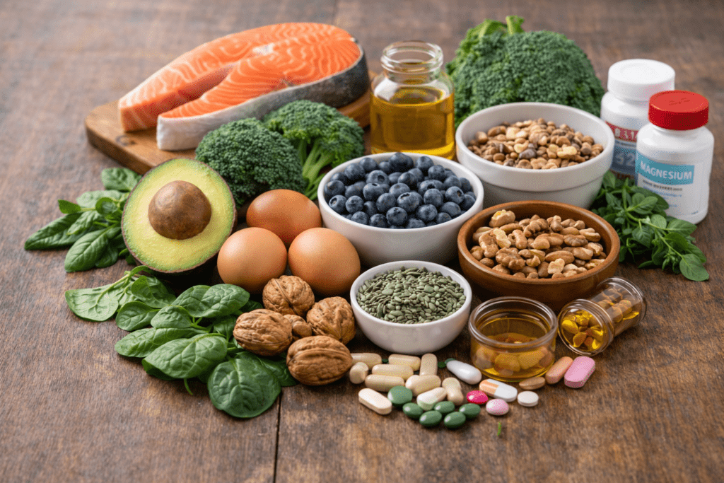 Nutrient-rich foods supporting autism recovery and brain health